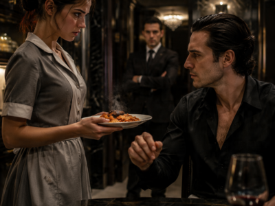 I FED A BURNED-GARLIC PASTA TO THE MAFIA BOSS WHO HADN’T EATEN IN SIX WEEKS — THEN HE TASTED ONE BITE AND SPOKE MY DEAD FATHER’S NAME
