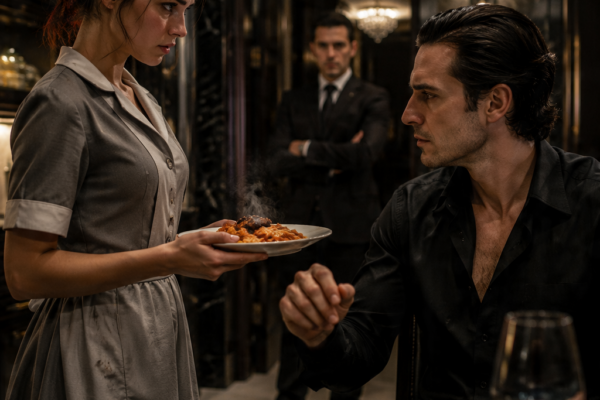 I FED A BURNED-GARLIC PASTA TO THE MAFIA BOSS WHO HADN’T EATEN IN SIX WEEKS — THEN HE TASTED ONE BITE AND SPOKE MY DEAD FATHER’S NAME