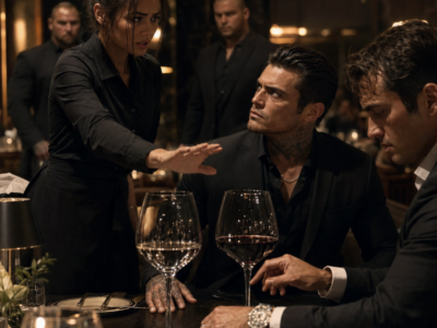 THE WAITRESS SWITCHED THE MAFIA BOSS’S WINE WITHOUT A WORD – THEN HE NOTICED WHO WAS SUPPOSED TO DIE FIRST