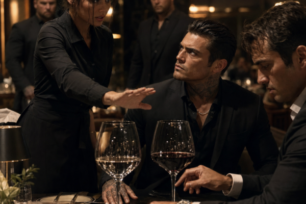 THE WAITRESS SWITCHED THE MAFIA BOSS’S WINE WITHOUT A WORD – THEN HE NOTICED WHO WAS SUPPOSED TO DIE FIRST