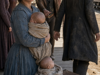 Abandoned at an Arizona Station With Twin Babies, Eliza Refused to Beg—Until a Quiet Sheriff Saw What the Man Who Rejected Her Had Done