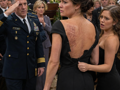 My Sister Tore Open My Dress at Dad’s Gala to Shame My Scars—Then the Four-Star Admiral I Thought I’d Lost Saluted Me Before Everyone