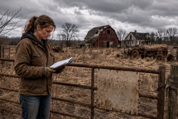 She Bought a Forgotten 80-Acre Farm… What Happened 1 Year Later SHOCKED THE ENTIRE COUNTY
