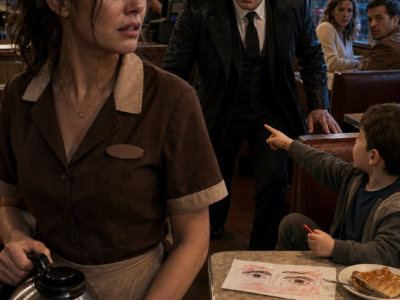 Her Son Told a Stranger, “You Have My Eyes”—Then the Waitress Realized the Feared Mafia Boss She Fled Six Years Ago Had Found Them