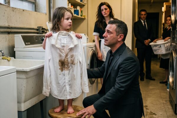 When the Mafia Boss Found My Toddler Scrubbing His Shirt to Save My Job, One Laundry Receipt Revealed Who Was Selling Us Both to His Enemies