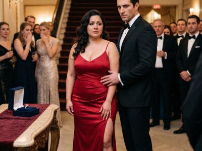 The Crime Boss Called Her Red Dress Dangerous—Then a Rival Exposed the Secret Debt That Made His Loyal Assistant Question Every Year Beside Him