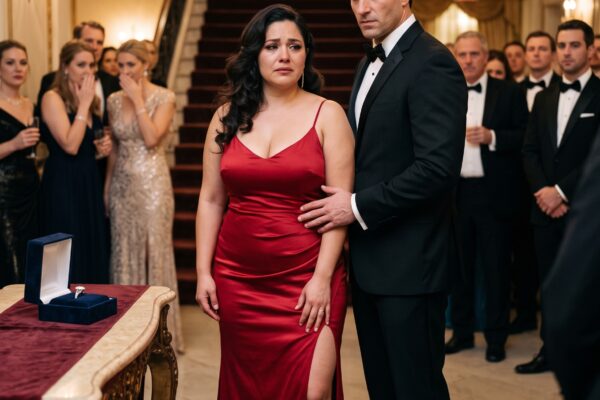 The Crime Boss Called Her Red Dress Dangerous—Then a Rival Exposed the Secret Debt That Made His Loyal Assistant Question Every Year Beside Him