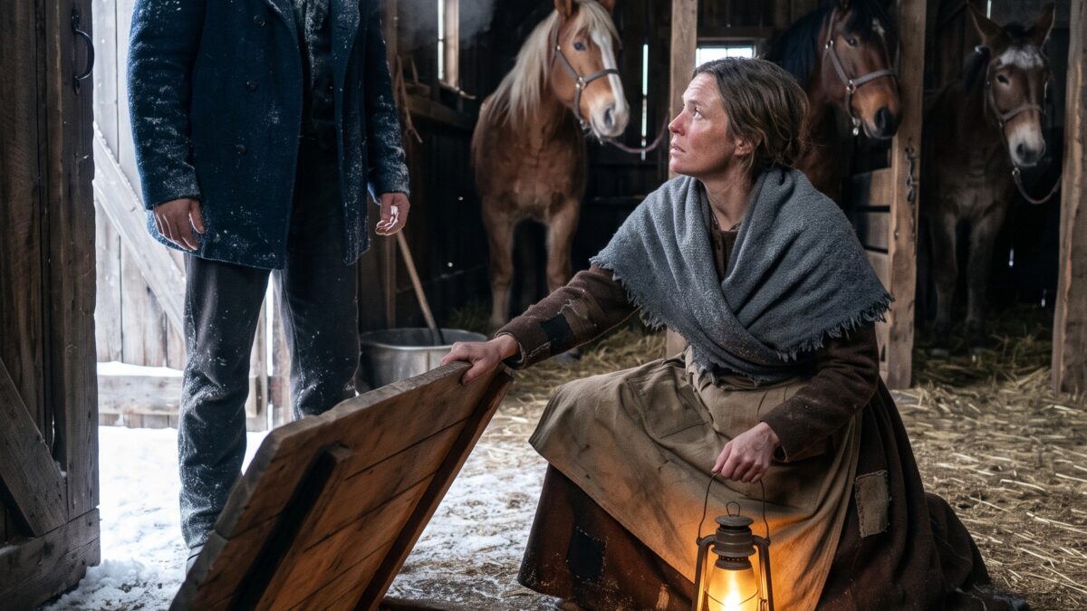 When the Valley Mocked the Widow for Digging a Bedroom Beneath Her Horse Barn, the Worst Blizzard of 1890 Revealed Which Shelter Had Been Built to Survive
