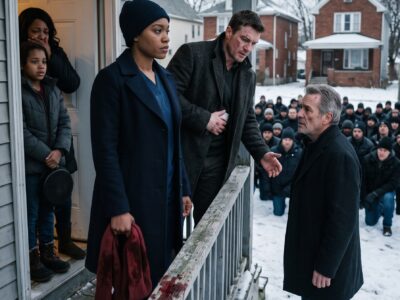 She Saved a Bleeding Stranger in a Cleveland Alley—By Dawn, Three Hundred Men Knelt Outside Her Home, and Their Boss Refused to Leave Her Behind