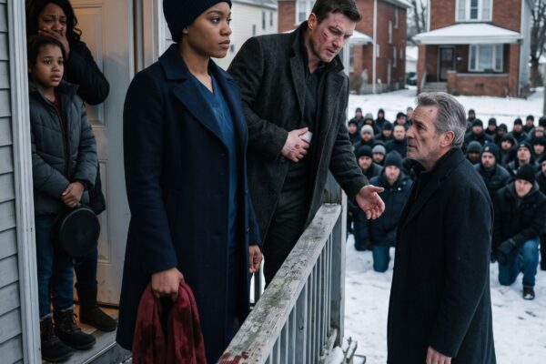 She Saved a Bleeding Stranger in a Cleveland Alley—By Dawn, Three Hundred Men Knelt Outside Her Home, and Their Boss Refused to Leave Her Behind