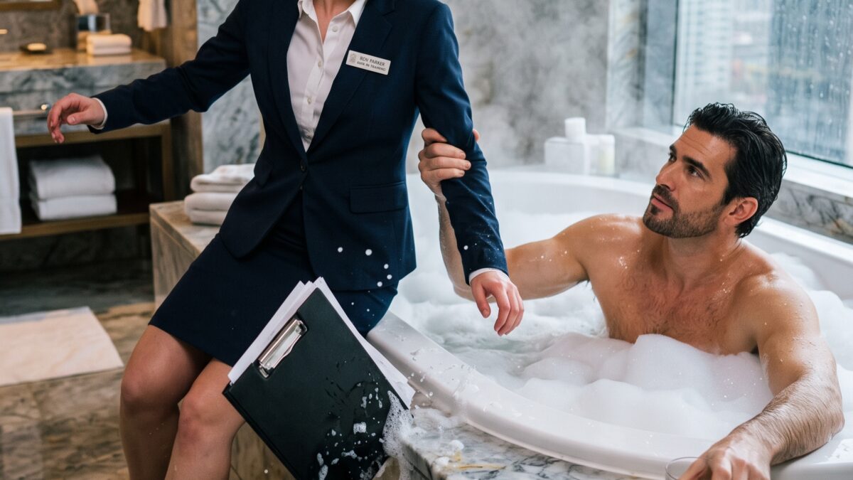 She Opened the Wrong Hotel Door and Found the Mafia Boss in the Bath—Then Learned He Secretly Owned Her Entire Future