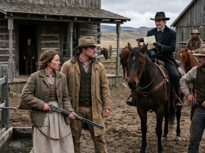 She Was Abandoned in a Frozen Town With Forty-One Dollars—Then a Grieving Rancher Risked Everything When Men Came to Expose Her Past