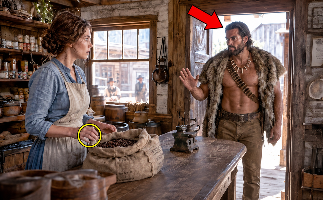 She WAS TOLD No One Would MARRY Her — Until a Mountain Man Walked Into Her Shop