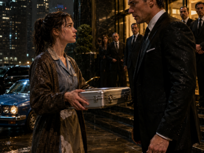 A Poor Waitress Drove Forty Miles to Return a Mafia Boss’s Forgotten Briefcase—Then Learned Her Honesty Was Worth More Than His Entire Empire