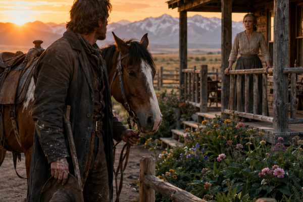 A Cowboy Returned After Two Years to Find a Stranger Saving His Ranch—Then Learned Her Loyalty Began With a Kindness He Had Forgotten