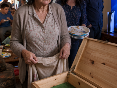 A Grandmother Spent Four Months Building Her Grandson a Handmade Gift—Then Her Daughter Handed Her Dirty Plates and Finally Learned Why Grandma Took It Home
