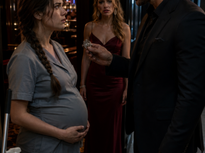 When Her Closest Friend Called Her a Lying Cleaner Before Chicago’s Most Feared Crime Boss, Pregnant Marin Turned to Leave—But He Recognized the Terror in Her Eyes, Reached for His Missing Silver Crest, and Asked Why the Woman Claiming His Child Had Never Looked So Afraid