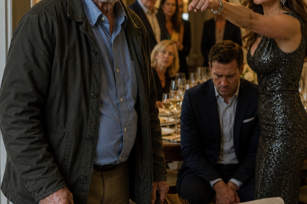 My Son’s Wife Called Me a Worthless Burden and Threw Me Out—She Never Knew the Quiet Old Accountant Still Owned the Debt Beneath Their Beautiful Life