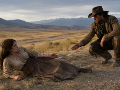 She Was Thrown From a Wagon and Left to Die—Then a Lone Cowboy Offered Her a Locked Door She Could Open From Either Side
