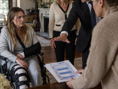 After My Mother Chose Pickleball Over My Injured Twins, My Quiet Attorney Uncovered Why My Family Needed Me Helpless—and What His Silence Had Cost Us