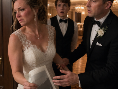 He Struck Me Before Three Hundred Wedding Guests—Then the Folded Payment Record in My Hand Revealed Why His Family Needed Me Silent