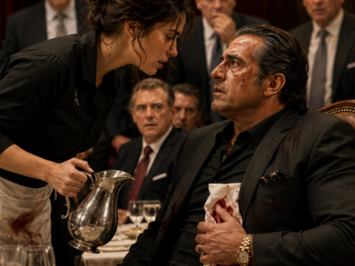 The Bleeding Italian Mafia Boss No One Could Understand Was Saved by a Tired Waitress Who Spoke His Language—and Paid a Blood Debt He Never Forgot