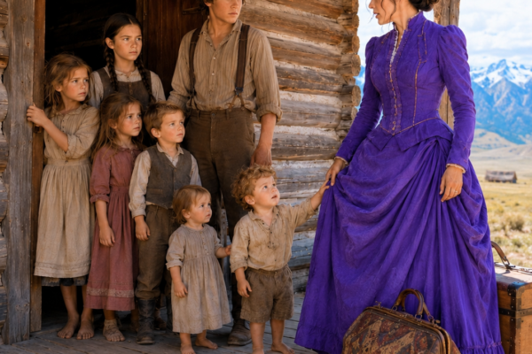 The Mail Order Bride Arrived to Find Seven Children and No Mountain Man. She Stayed Anyway.