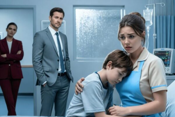 AT MY FIVE-MONTH CHECKUP, THE CLINIC TV SHOWED MY CEO HUSBAND MARRYING HIS MISTRESS — FIVE YEARS LATER, I CAME BACK WITH HIS TWINS AND DESTROYED EVERYTHING HE PROTECTED