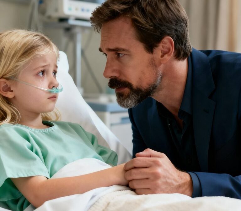 THE DYING LITTLE GIRL ASKED A MILLIONAIRE TO BE HER DAD—THEN HE DISCOVERED SHE WAS HIS DAUGHTER ALL ALONG