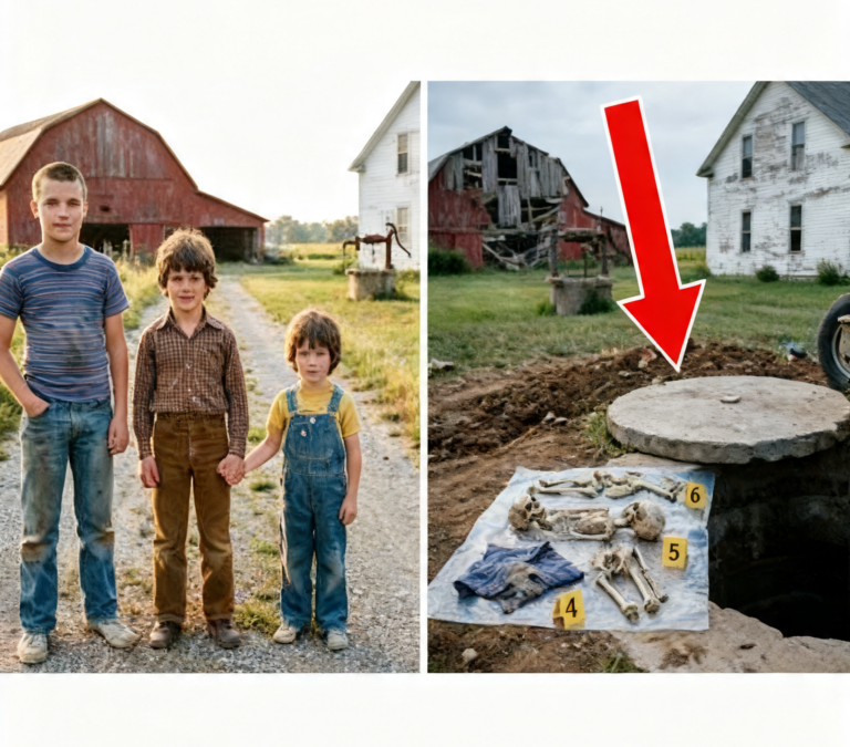 A FARMER WAS BLAMED AFTER HIS 3 SONS VANISHED WITHOUT A TRACE—THEN 16 YEARS LATER, A DRILL BROKE THROUGH 217 FEET OF EARTH AND FOUND THE NOTE HIS 8-YEAR-OLD HAD WRITTEN IN THE DARK