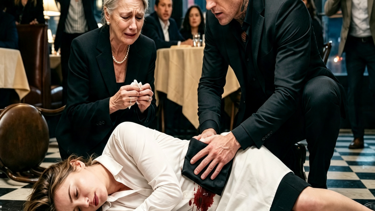 The Waitress Took Four Bullets for the Mafia Boss’s Seventy-Two-Year-Old Mother—So He Married Her to Make Her Untouchable, Never Expecting She Would Become the Only Woman Who Could Save His Heart