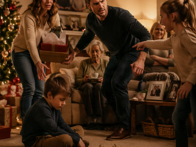 At Christmas Dinner, My Adopted Son Was Told He Wasn’t Real Family—Then My Husband Stood Beside Me Against the People Who Wanted Our Money
