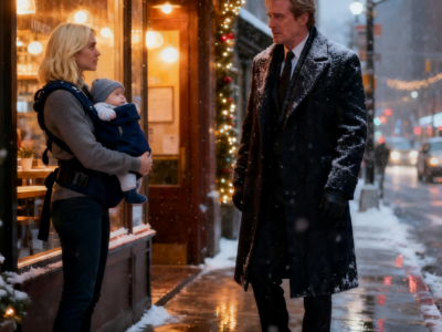 I THOUGHT CHRISTMAS WOULD BE ANOTHER EMPTY DAY – THEN I SAW MY EX WALK INTO A CAFE HOLDING A BABY WITH MY EYES