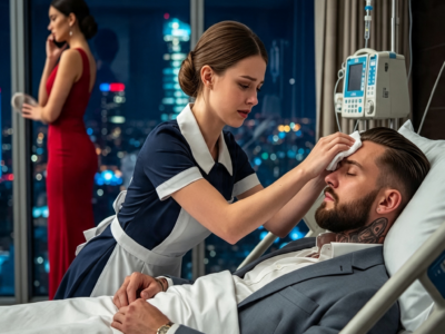 The Billionaire Boss Pretended to Stay in a Coma to Test His Fiancée—But the Quiet Night Nurse Who Read to Him in the Dark Exposed the Woman Who Tried to Steal His Empire and His Life