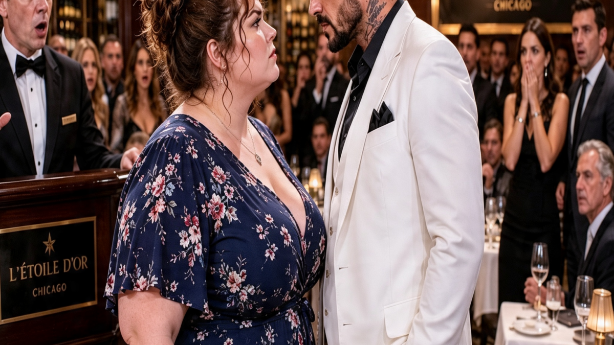 The Mafia Boss Was Refused a Table on His Birthday—Until a Plus-Size Single Mother Claimed Him as Family, Walked Him Past the Snob Who Humiliated Him, and Changed His Cold Life Forever