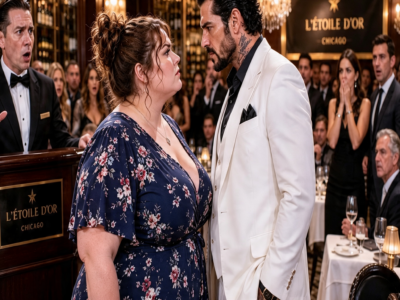 The Mafia Boss Was Refused a Table on His Birthday—Until a Plus-Size Single Mother Claimed Him as Family, Walked Him Past the Snob Who Humiliated Him, and Changed His Cold Life Forever
