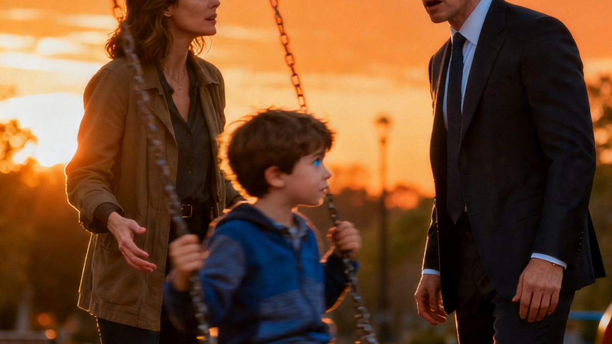 HE SAID I BETRAYED HIM AND LEFT ME ALONE – 5 YEARS LATER, HE SAW HIS SON’S EYES AND BROKE DOWN