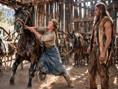 The mountain man married the bride every town rejected—then learned she understood horses, winter, and survival better than any man alive