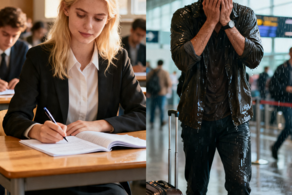 I SAT MY EXAM AFTER HE TOLD ME TO SKIP IT FOR HIS CRUSH – THEN HE MISSED HIS OWN FINAL BY ONE HOUR