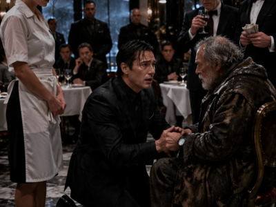 Everyone Mocked the Freezing Old Man—Until Boston’s Most Feared Mafia Boss Knelt in Spilled Soup and Called Him Father