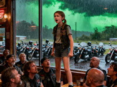 A GIRL WARNED 70 HELL’S ANGELS ABOUT A TORNADO – WEEKS LATER, 300 BIKERS SHOWED UP AT HER SCHOOL