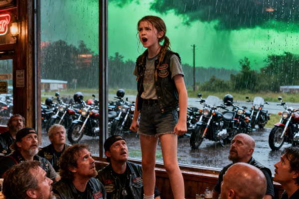 A GIRL WARNED 70 HELL’S ANGELS ABOUT A TORNADO – WEEKS LATER, 300 BIKERS SHOWED UP AT HER SCHOOL