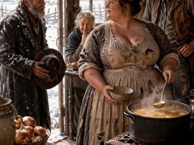 He Called Her Kitchen a “Pretty Waste”—But When the Dying Doctor Begged for One Last Bowl of Her Broth, the Curvy Mail-Order Bride Forced a Frozen Frontier Town to Confess the SECRET It Had Been Starving to Hide
