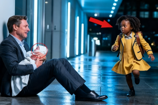 AN ORPHAN GIRL STOPPED FOR A BLEEDING BILLIONAIRE HOLDING HIS DYING BABY—AND HER ONE DECISION FORCED HIS POWERFUL FAMILY INTO COURT