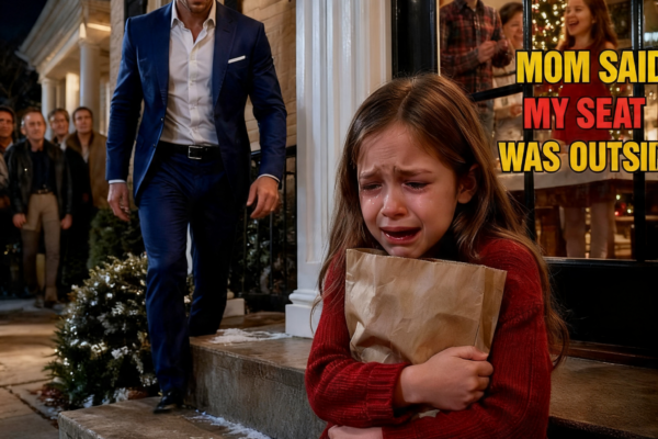 A LITTLE GIRL WAS LOCKED OUT OF CHRISTMAS DINNER WITHOUT A COAT—THEN A CEO SAW WHAT HER OWN FATHER HAD MISSED FOR YEARS