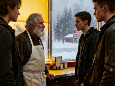 OLD MAN, LEAVE NOW, THEY SAID – THEN 11 BIKERS WALKED IN AND EXPOSED WHO HE REALLY WAS