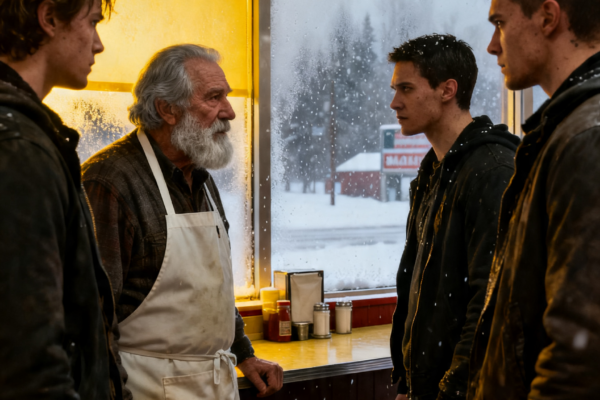 OLD MAN, LEAVE NOW, THEY SAID – THEN 11 BIKERS WALKED IN AND EXPOSED WHO HE REALLY WAS