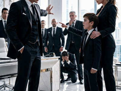The Korean Mafia Boss Fired His Female Bodyguard Without a Second Thought—Then Her Little Boy Looked at Him and Said Three Words That Could DESTROY His Entire Empire