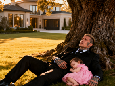 THE MAFIA BOSS PRETENDED TO SLEEP UNDER A TREE – THEN A MAID’S TODDLER CLIMBED ONTO HIS CHEST AND CHANGED EVERYTHING
