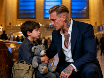 I STOPPED FOR AN ABANDONED BOY AT GRAND CENTRAL – AND DISCOVERED HE WAS MY SON